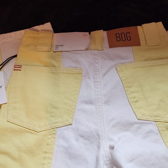 BDG High & Wide Jean - Colorblock - Picture 1 of 3